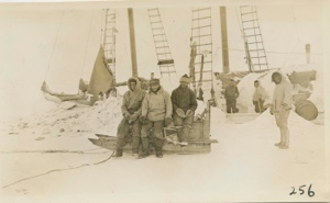 Image of Harold, Tom and Jot ready for trip